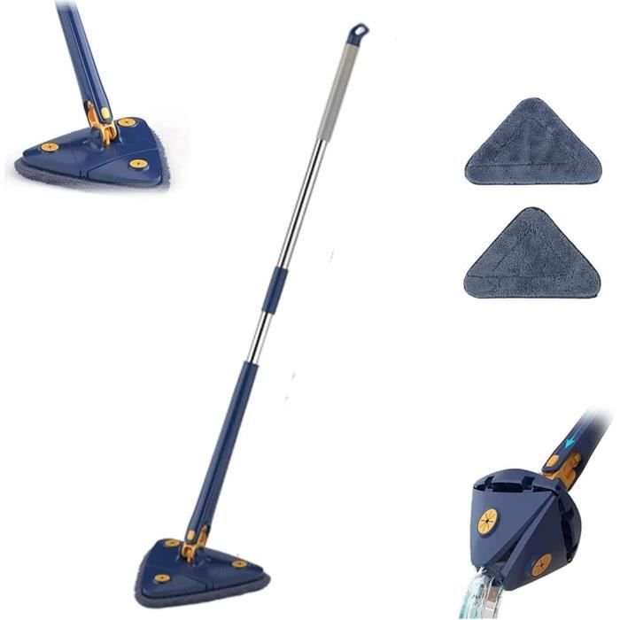 Takezuaa Balai Triangulaire Rotatif à 360 ° Imitation Main Sans Torsion