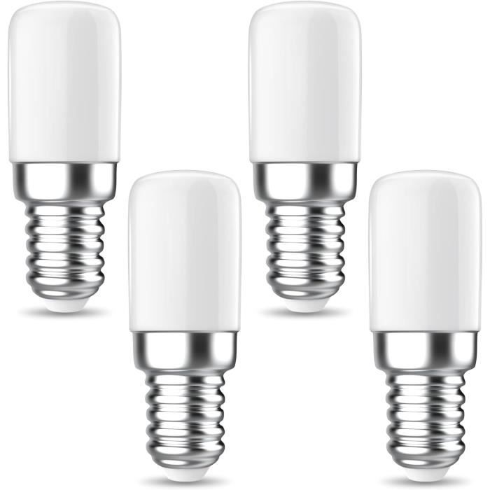 Ampoule Led E14, E14 Led Pour Réfrigérateur, Blanc Chaud 3000K, 1.5W  Équivalent À 15W,150 Lumens E14 Lampe Led Pour Frigo, La[J2654]
