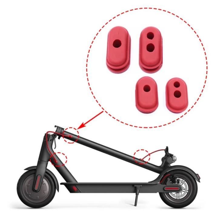 Câbles en silicone Xiaomi M365 étanches pour trottinette - Rouge - Sport