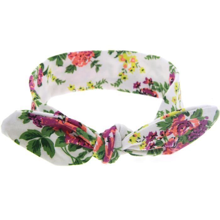 1 Joli Bandeau Bebe Fille Blanc Rouge Vert A Nouer Vous Meme Selon Vos Envies Cdiscount Au Quotidien
