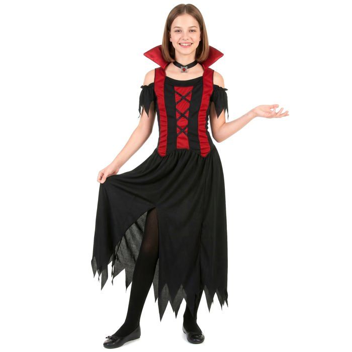 Deguisement Vampire Fille Halloween Cdiscount Jeux Jouets