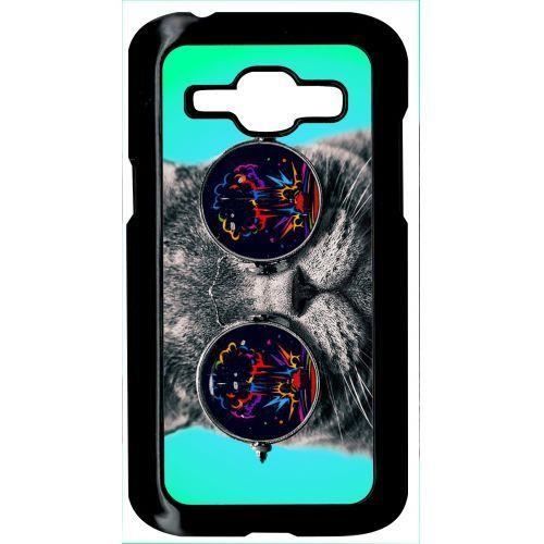 Coque Samsung Galaxy J1 Chat Fun A Lunette Achat Coque Bumper Pas Cher Avis Et Meilleur Prix Cdiscount