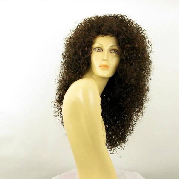 Perruque femme chatain store