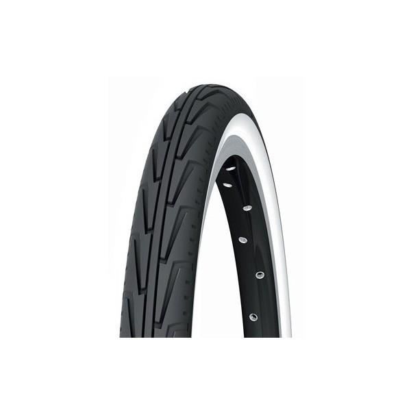 Pneu Vélo Michelin 450A – Blanc/noir – Diabolo City – Rigide – Neuf