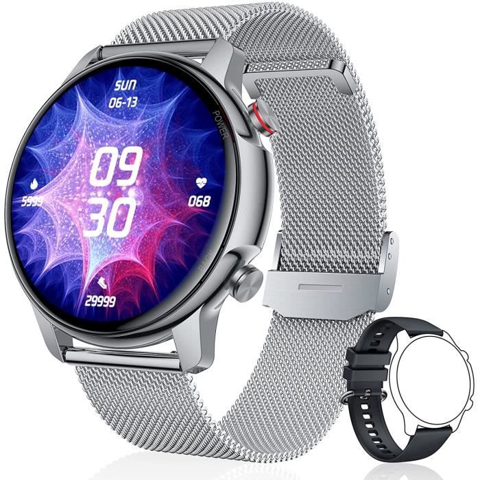 Montre Connectée Homme Femme, 1.69 Smart Watch IP68 Étanche Montre
