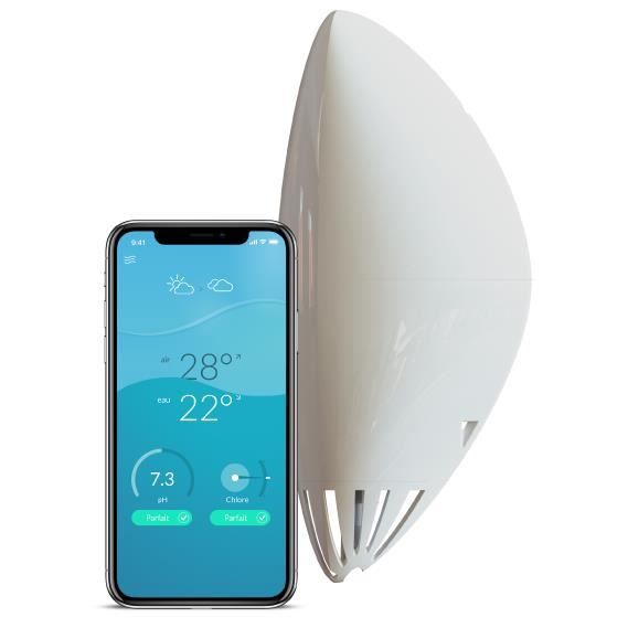 Assistant Connecte Pour Piscine Flipr Achat Vente Mesure Controle Flipr Piscine Cdiscount