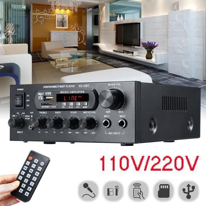 Amplificateur Bluetooth 12V/220V – Carte Son Stéréo Haute Puissance – DIY