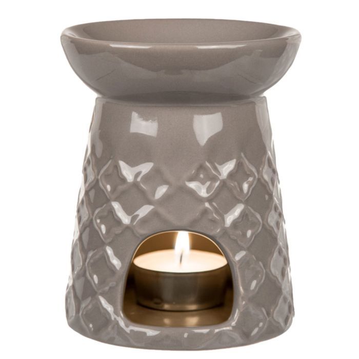 Diffuseur D'huiles Essentielles En Grès - Brûle-parfum, 11,5 Cm De Haut, Occasion