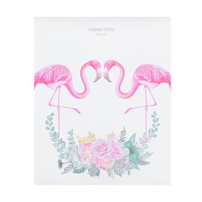 1 Pieces Peinture Simple Belle Fleur Decor Feuille Flamant Rose Dessin Pour Magasin Maison Tableau Toile Achat Vente Tableau Toile Soldes Sur Cdiscount Des Le 20 Janvier Cdiscount