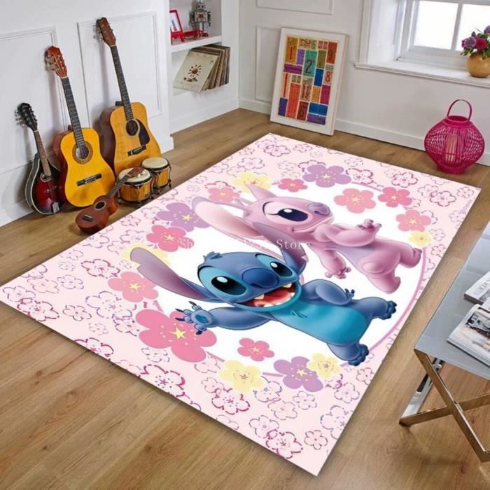 DSN-9777 Tapis de sol de dessin animé Disney Lilo & Stitch pour la