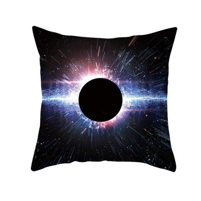 Housse De Coussin Avec Fermeture éclair Invisible 15 Housse De Coussin Pour Canape Ou Voiture Avec Fermeture Eclair Invisible Motif Trou Noir Polyester 2 45 Achat Vente Housse De Coussin Cdiscount
