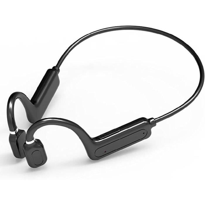 Écouteur Bluetooth Sport QEOTOH Avec Crochet D'oreille - Son Hi-Fi, Autonomie 4h, Bluetooth 5.0