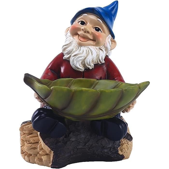 Ornement Drôle De Gnomes | Décorations Lumineuses De Gnomes En Résine