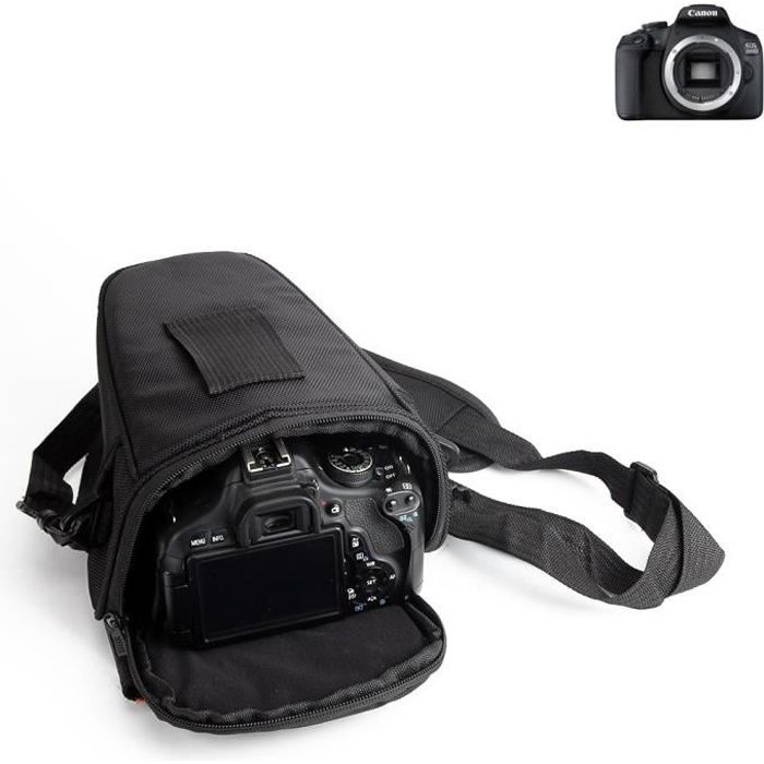 pour canon eos 2000d sac pour appareil photo reflex sacoche gadget anti-choc dslr slr pour caméra protection complète boîte de