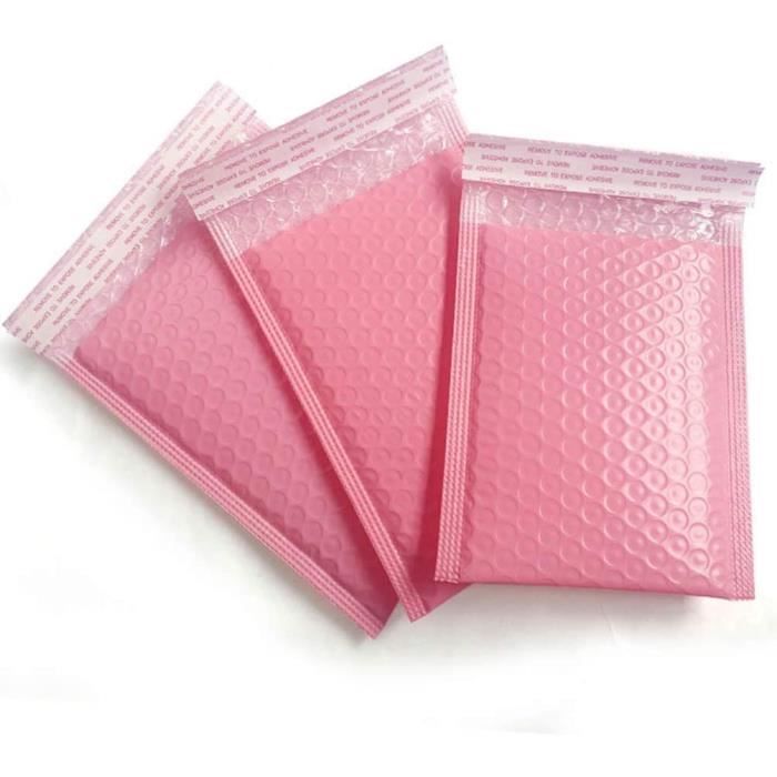 Lot De 100 Sacs à Bulles Auto-scellants - Protection Anti-choc Pour Envoi, Déménagement, Stockage - Transparents, Rembourrés, Légers