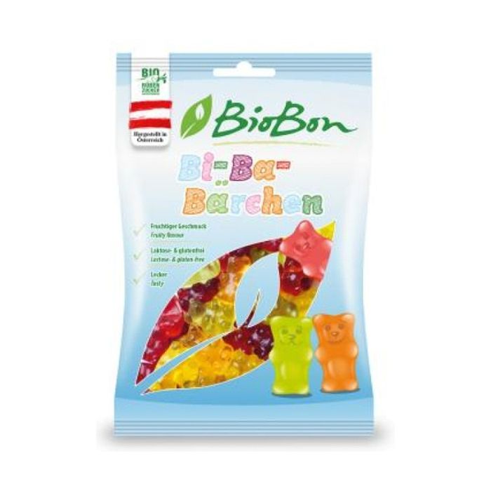 BIOBON - Bonbons Gummy Bear au jus de fruits bio 100 g - Cdiscount Au ...