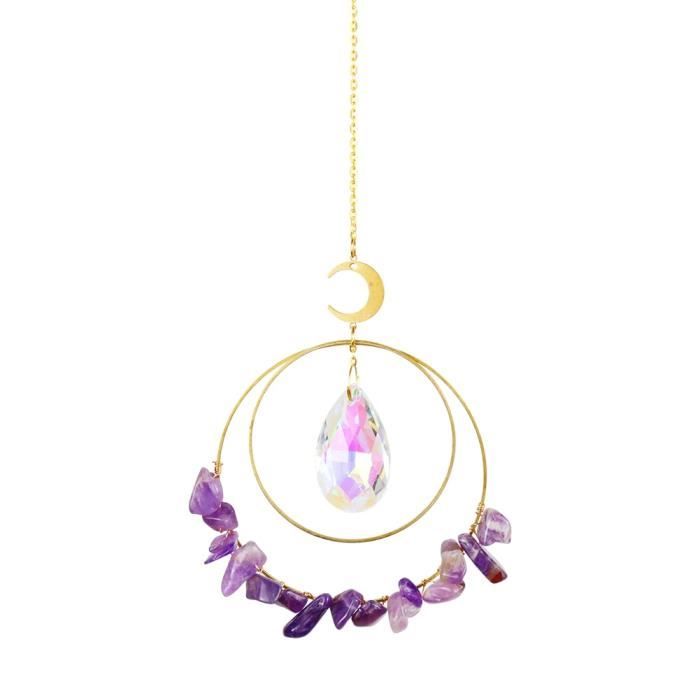 GOLDENHAITAI Lot De 12 Prismes De Lustre En Cristal En Forme De Goutte De Pluie K 931813