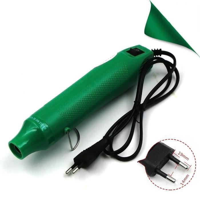 Mini Pistolet à Air Chaud Portable 300W - Outil Gaufrage Et Film Rétractable Pour Bricolage