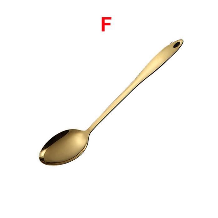Gatuida Cuillère à Sauce En Acier Inoxydable Avec Bec Verseur - Manche Long Pour Cuisine Et Restaurant