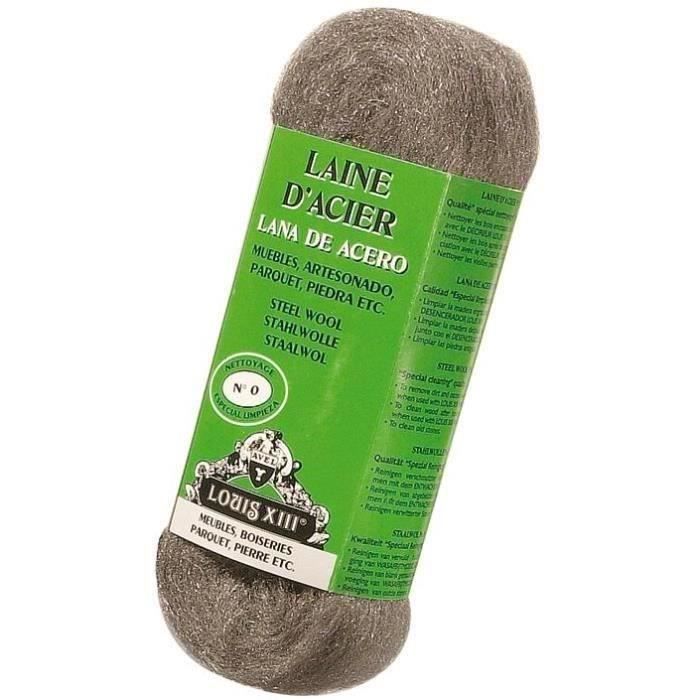Laine d'acier n°0 pour nettoyage