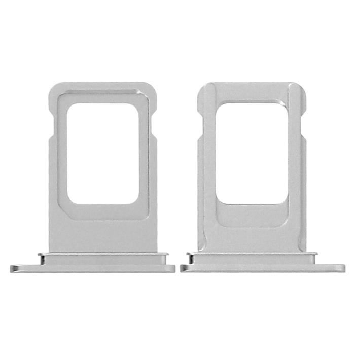 Tiroir Carte SIM Remplacement Pour IPhone 7 Plus - Noir Avec Joint Étanchéité + Outil Extraction - OnlyTech