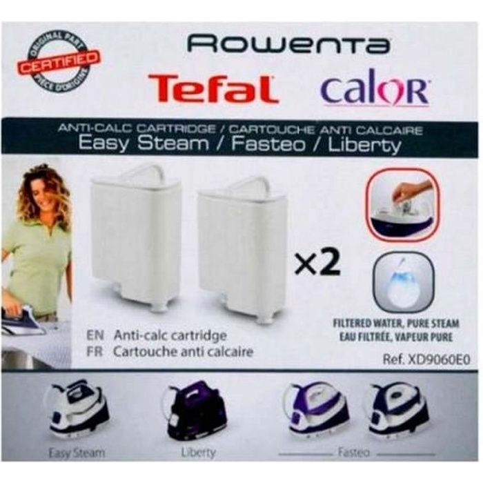 Cartouche Anti calcaire Calor Les 2 Cartouches - vue 4