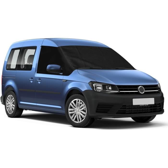 Housse Pare-brise VW T6 - Oxford 600D PVC - Protection Neige UV - Noir - Avec Sac De Rangement