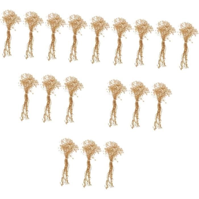 YiYa 6Pcs Pampas Artificiels Pampas Bouquet Fleurs Séchées 104cm