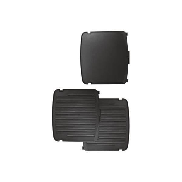 Plaque plancha pour ProGR50E - CUISINART - Revêtement anti-adhésif - Surface utilisable du gril 28 x 31 cm