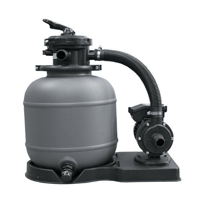 Filtre à Sable Piscine VEVOR 482,6mm - Débit 45 GPM Avec Valve 7 Voies Pour Piscine Hors Sol