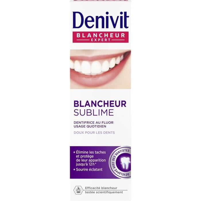 DENIVIT Dentifrice Blancheur Sublime - 50 ml