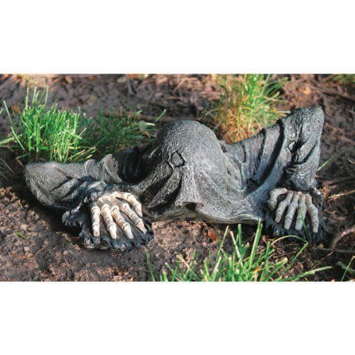 Design Toscano Interpet par Blagdon-Halloween-La visite de la tombe Statue - QM21463