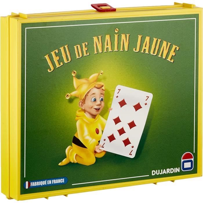 Dujardin - Le Nain Jaune - Jeu De Cartes - Sois Le Premier A Te Debarasser De Tes Cartes - A