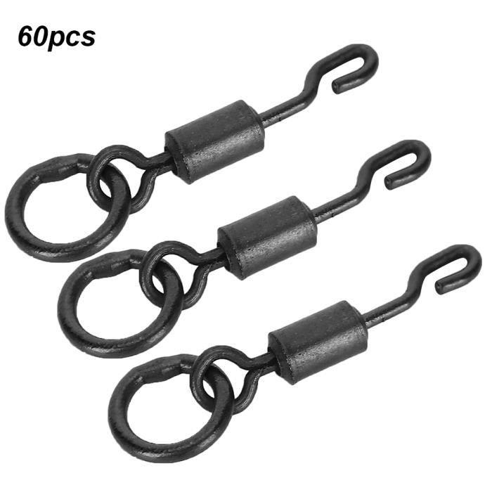 Lot de 25 clips de vitesse rotatifs connecteur rapide clip d