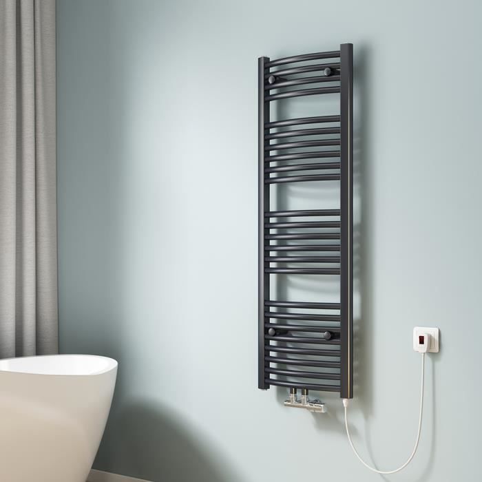 EMKE Radiateur S che serviette 120 X 40 Cm Deux Modes De Chauffage 