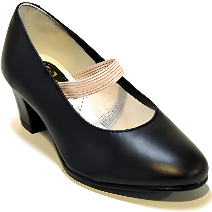 Chaussures de flamenco pour femme Noir Taille 32 Cdiscount