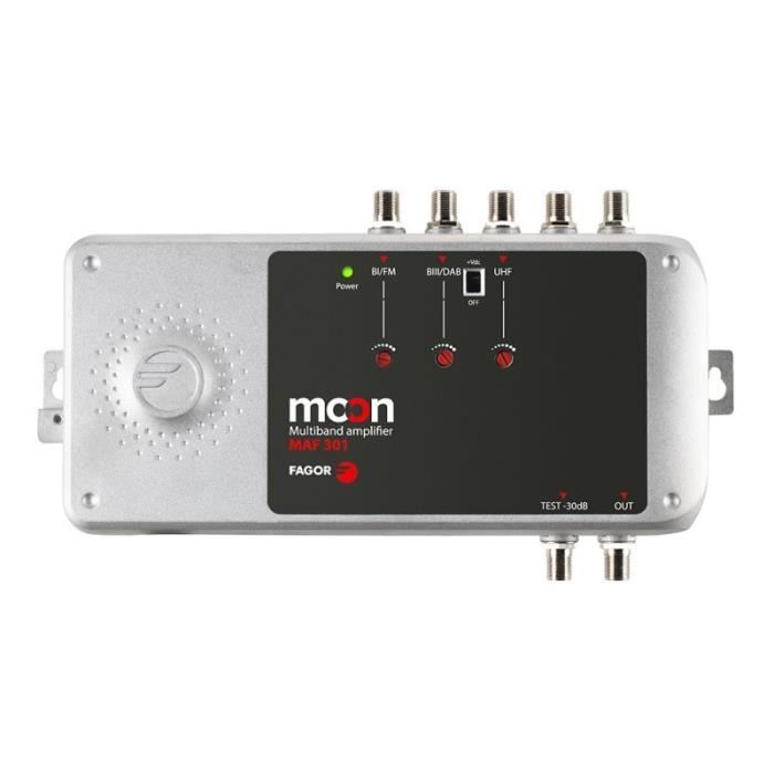 Amplificateur de mât 3 entrées Fracarro MAP PRO 5G + DAB, UHF, UHF