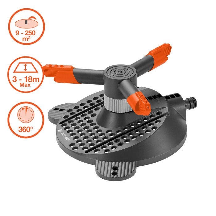 Arroseur circulaire de jardin Samba Classic - vue 2