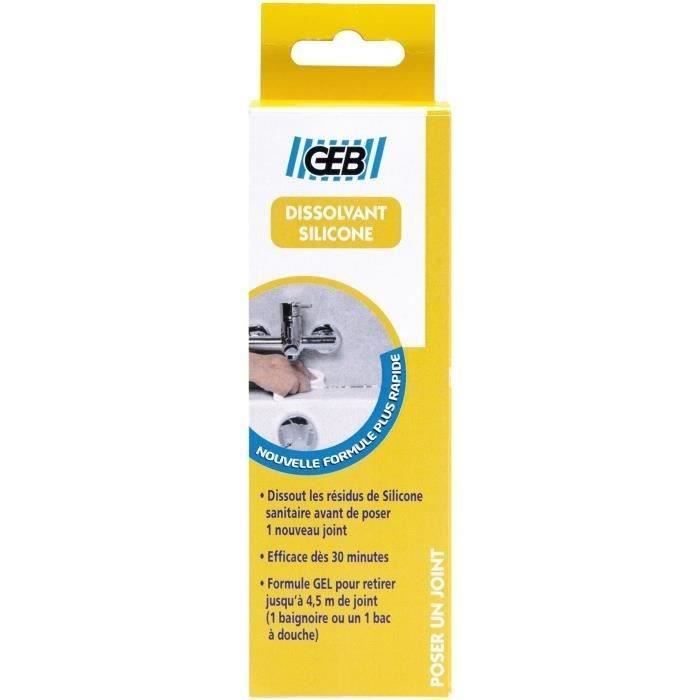 GEB Dissolvant silicone étui tube 125 ml