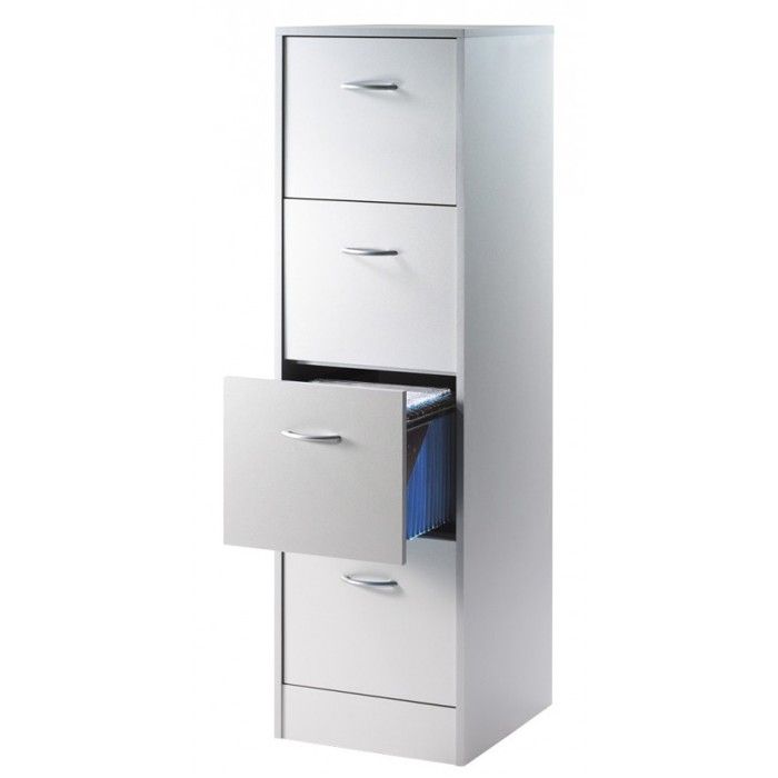 Classeur 4 Tiroirs Pour Dossiers Suspendus Contemporain L 41 4
