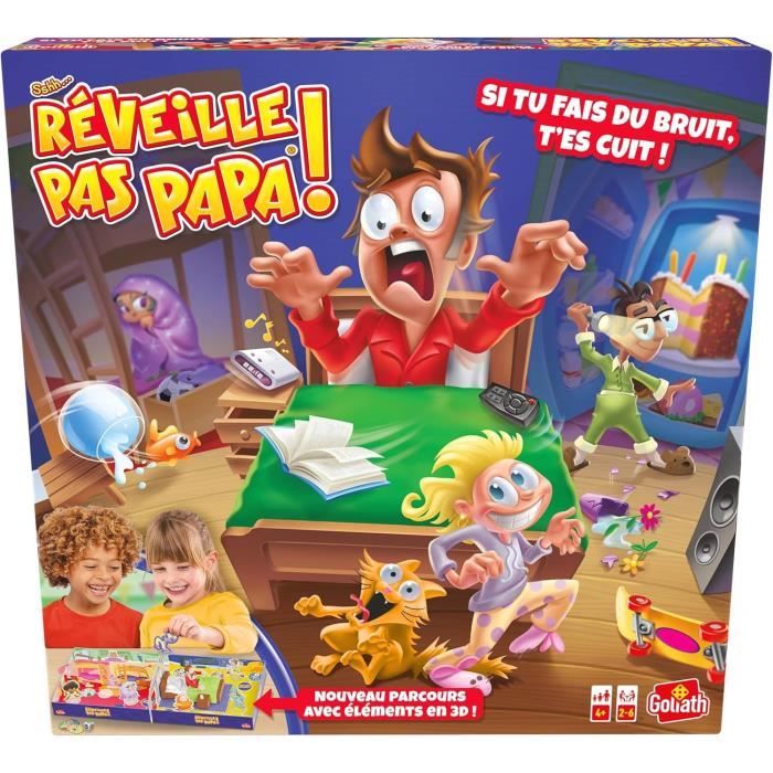 Goliath - Réveille Pas Papa - Jeu d'enfants - Cdiscount Jeux - Jouets