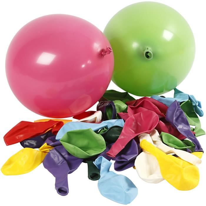 DAMILY® Lot de 107 Ballons Anniversaire Mariage Bleu Ballon Guirlande  Décoration Hélium Extra Épais Latex Naturel - Cdiscount Maison