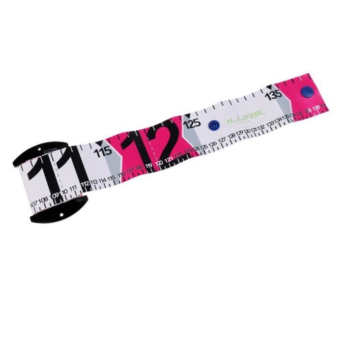 LQIOACU 80Cm Pêche Metre Ruban Planche À Mesurer Pour La Pêche Rollup Measure Scale Fish Ruler Mètre Ruban Pour Mesurer Le Poisson