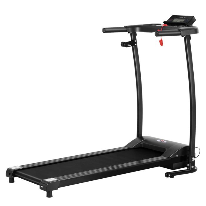 HOMCOM Tapis électrique de course pliable 1-9 Km/h 500 W