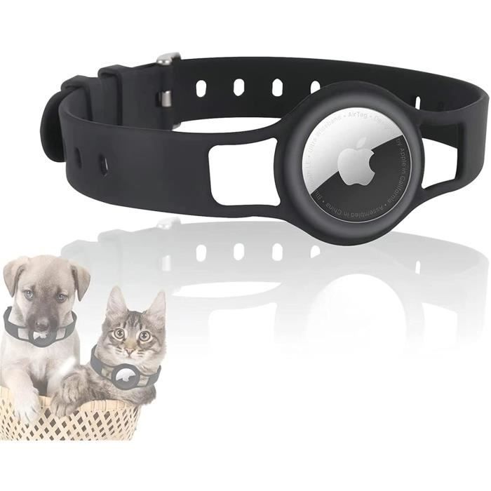 Collier Airtag pour chien, 100 % étanche, avec Apple AirTag intégré,  réfléchissant GPS, avec boîtier de support rigide pour chiens de petite,  moyenne et grande taille (vert) : : High-Tech