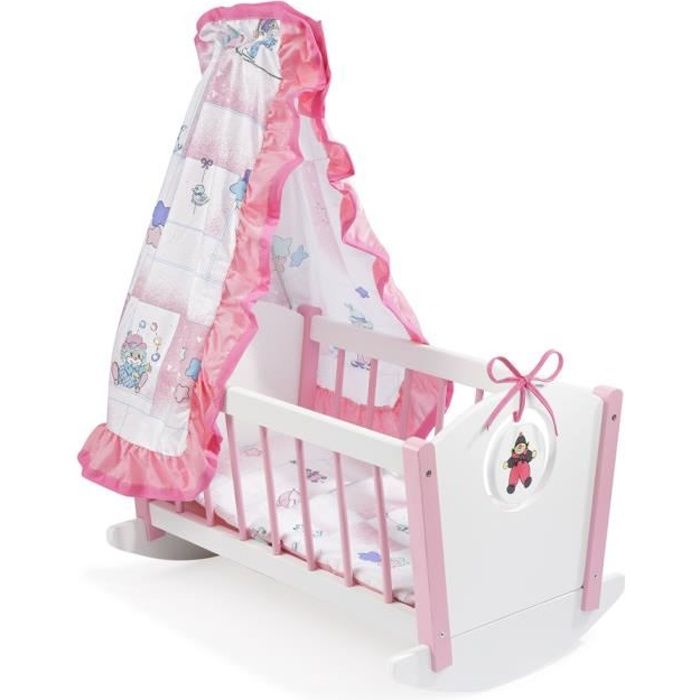 Howa Berceau Lit pour poup e en bois 2300 Cdiscount Jeux
