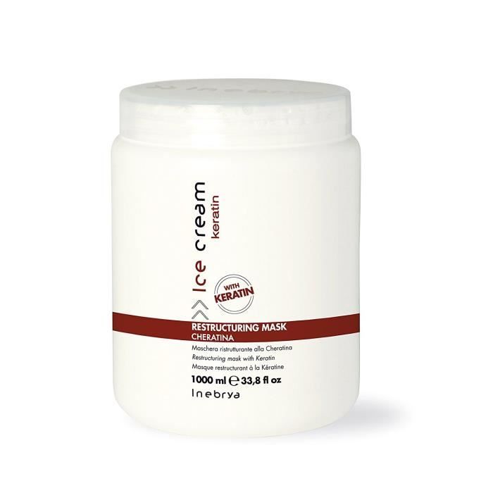 Inebrya Masque à la Kératine, 1000 ml, - 6784 - Cdiscount Au quotidien