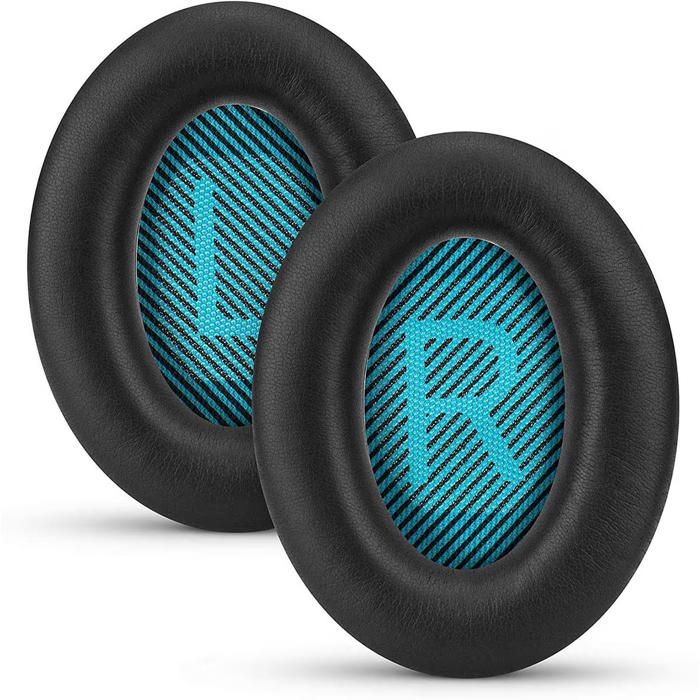 Coussinets De Remplacement Pour Casque Bose QuietComfort 35/QC35 II - Bleu, Protein PU - Neuf