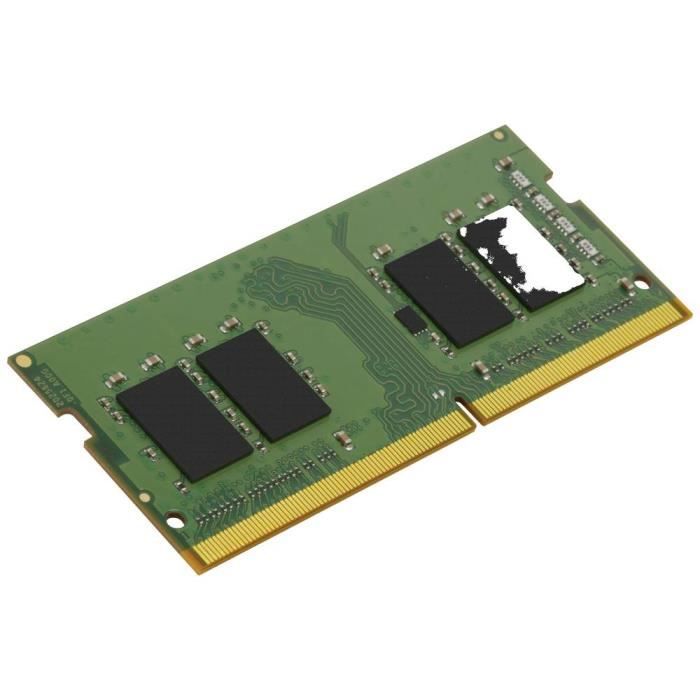Module mémoire pour PC portable - KINGSTON - KCP432SS6/4 - DDR4 3200 MHz - 1 x 4 GB - CL22