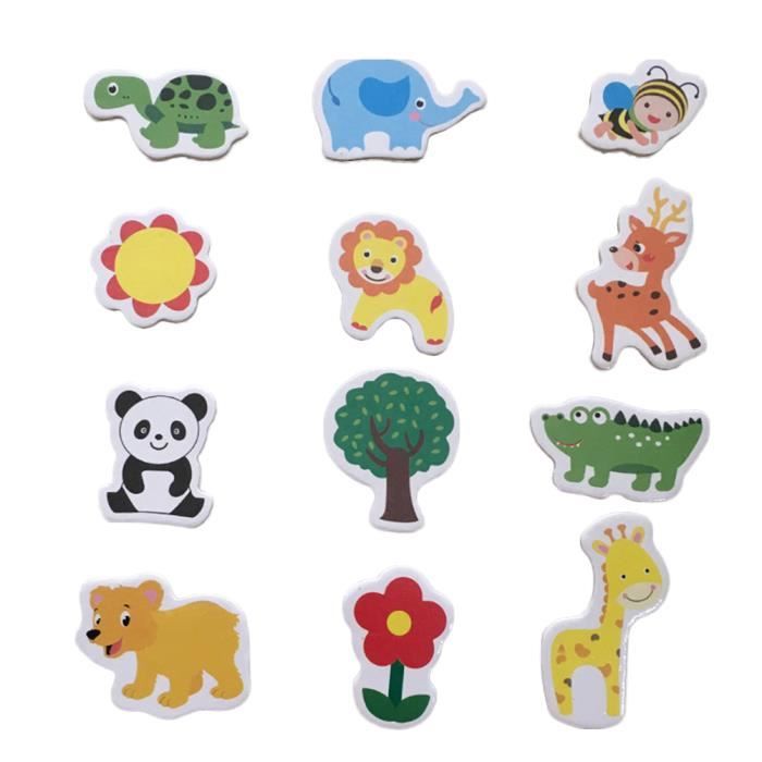 36pcs Aimants De Réfrigérateur Fleur, Mignons Aimants De